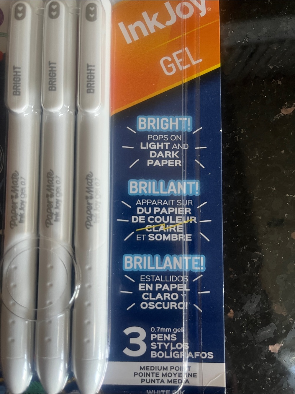InkJoy Gel Pens Set- Bright White & Pastel Packs by Paper Mate - Picture 4 of 6